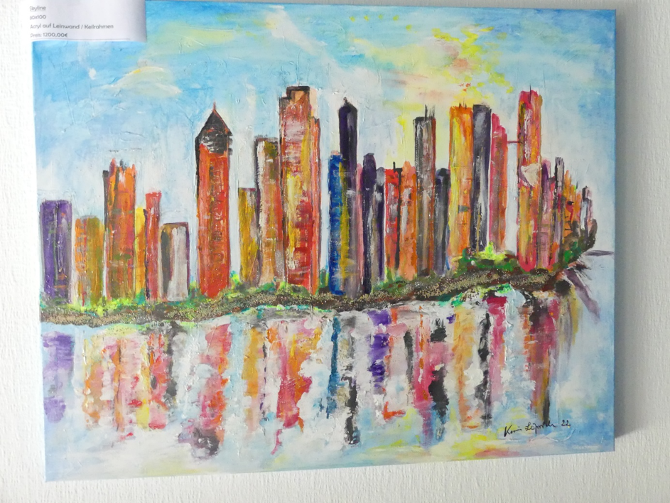 Skyline im Wasser